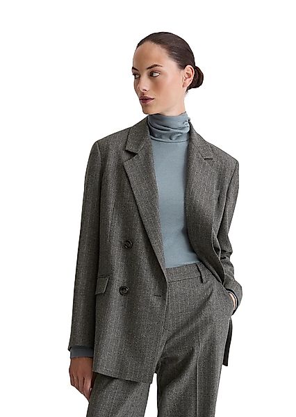 Marc O'Polo Longblazer aus Wolle-Viskose-Mix-Stretch günstig online kaufen