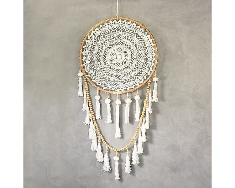 Oriental Galerie Wandbild Wandbehang Wandschmuck Makramee Traumfänger mit H günstig online kaufen