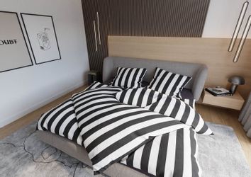 BETTWAESCHE-MIT-STIL Bettwäsche Mako Satin Bettwäsche Blockstreifen, günstig online kaufen