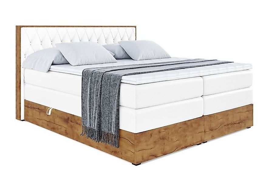 ALTDECOR Boxspringbett LOLLI5 KING (Multipocket-Matratze H4, H3 Matratze Bo günstig online kaufen