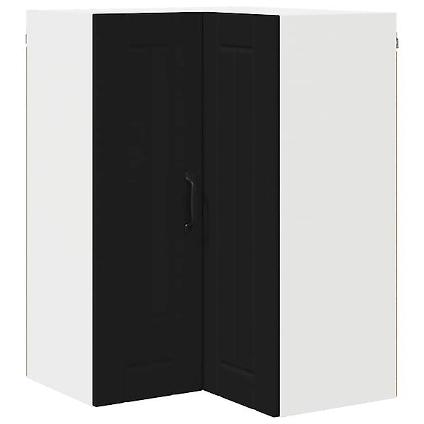 vidaXL Küchenschrank mit Regal Schwarz 57 x 57 x 80 cm Holzwerkstoff 885076 günstig online kaufen