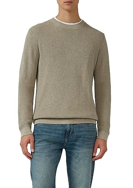 s.Oliver Strickpullover langarm, Grob-Strick günstig online kaufen