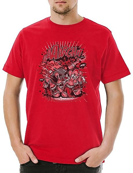 Urban Backwoods Print-Shirt Urban Backwoods Bowling Massacre Herren T-Shirt günstig online kaufen