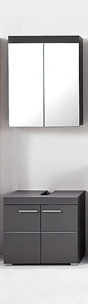 welltime Badmöbel-Set "Avena", (2 St.), Set bestehend aus: Spiegelschrank & günstig online kaufen