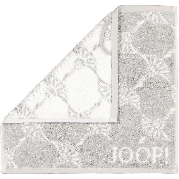 JOOP! Cornflower 1611 - Farbe: Silber - 76 - Seiflappen 30x30 cm günstig online kaufen
