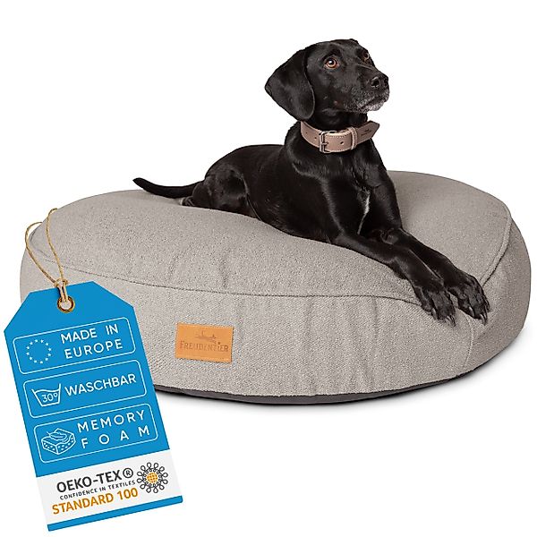 Freudentier Hundekorb Orthopädisches Hundebett rund, flauschig günstig online kaufen