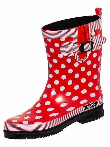Bockstiegel Gummistiefel "Regenstiefel Regenstiefel Dorin-K rot/multi" günstig online kaufen