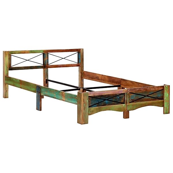 vidaXL Massivholzbett Altholz 140x200 cm607010 günstig online kaufen
