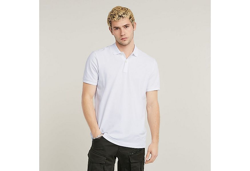G-STAR Poloshirt Dunda Slim Fit Logostickerei auf der Brust günstig online kaufen
