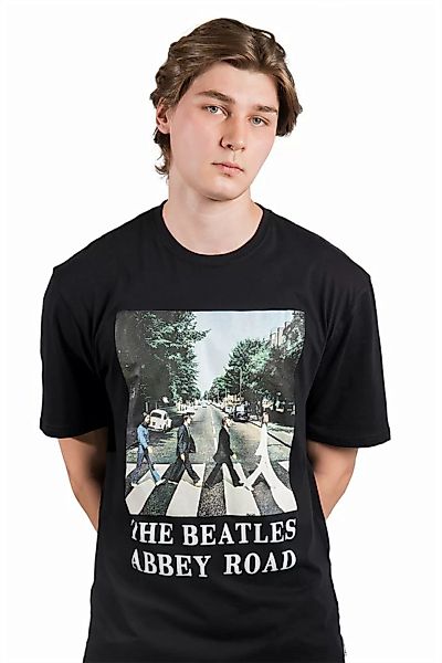The Beatles T-Shirt "Abbey Road, black"/GOTS (Stück, 1-tlg., Stück) mit Fro günstig online kaufen