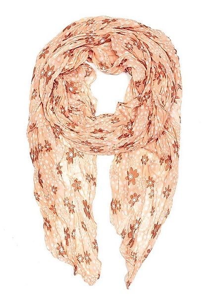 Cassandra Accessoires Schal "Fiori" mit Blumen- und Punktmuster, mit hohem günstig online kaufen