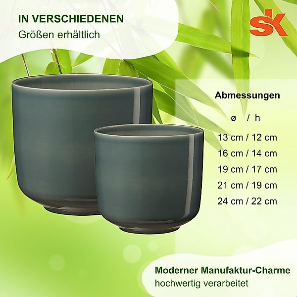 Heimwerkercenter Übertopf SK - Soendgen Keramikübertopf günstig online kaufen