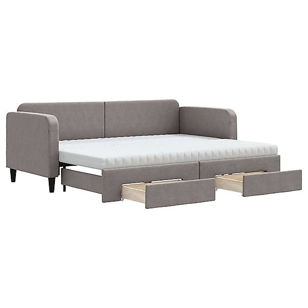 vidaXL Bett Tagesbett Ausziehbar mit Schubladen günstig online kaufen
