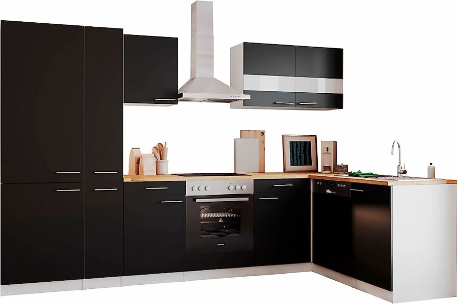 RESPEKTA Küchenzeile "Malia" Breite 310 cm, mit Soft-Close, in exklusiver K günstig online kaufen