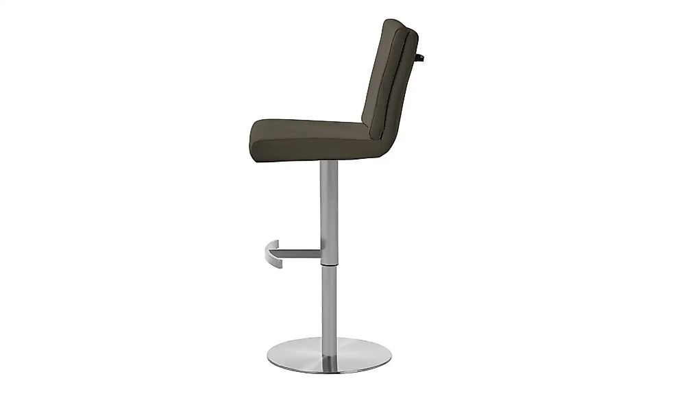 Barhocker Leder Anna ¦ braun ¦ Maße (cm): B: 42 H: 87 T: 51.0 Polstermöbel günstig online kaufen