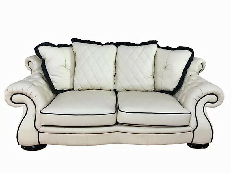 Salottini Polstergarnitur Chesterfield Sofagarnitur Dover Leder 3/2/1, Fede günstig online kaufen