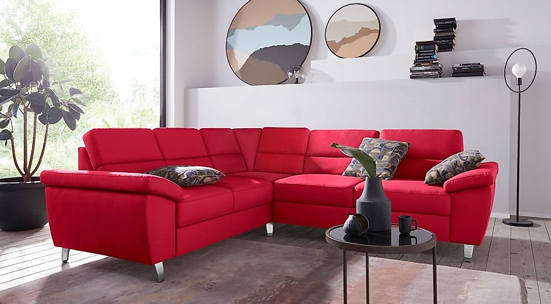 sit&more Ecksofa »Sorano L-Form«, wahlweise mit Bett- und Relaxfunktion, in günstig online kaufen