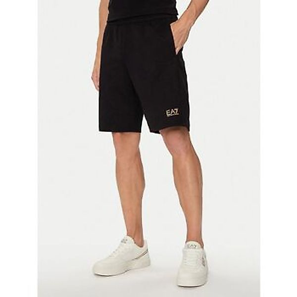 Emporio Armani EA7  Shorts 8NPS65 PJVRZ-0208 BLACK/GOLD günstig online kaufen