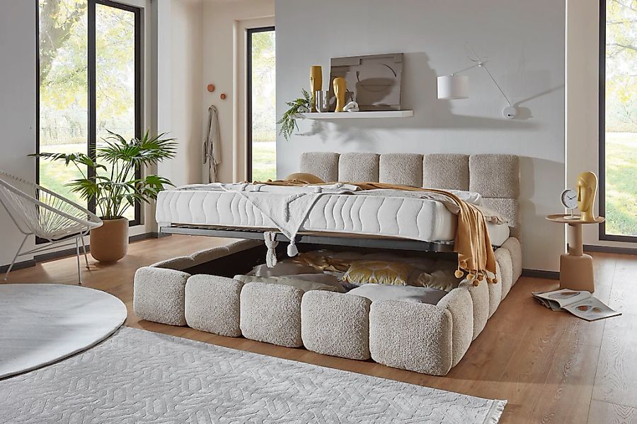 ATLANTIC home collection Polsterbett ""Jane" mit großen Stauraum", luxuriou günstig online kaufen