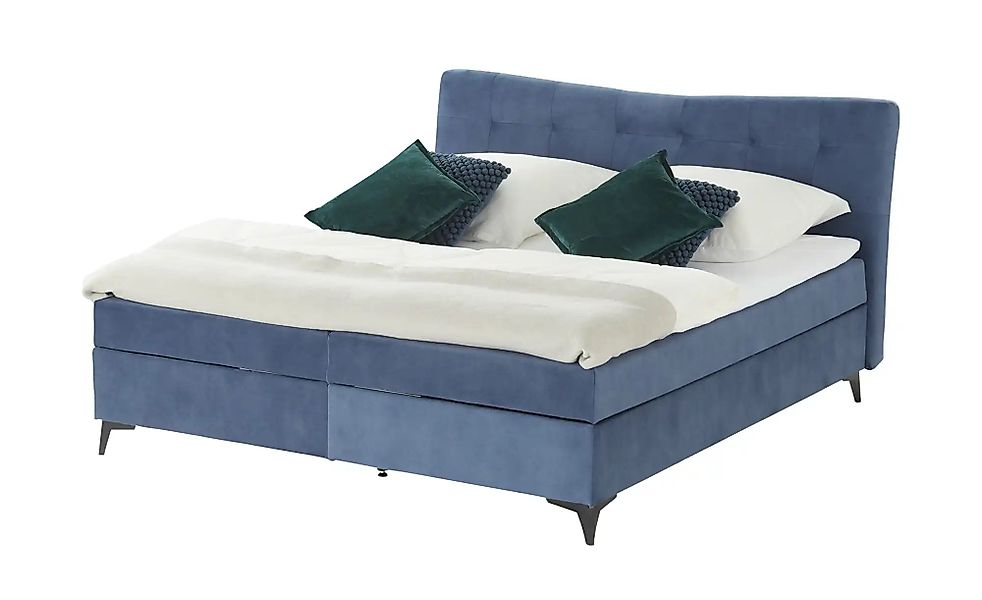 Boxbett mit Bettkasten Melrose ¦ blau ¦ Maße (cm): B: 182 H: 109 Betten > P günstig online kaufen