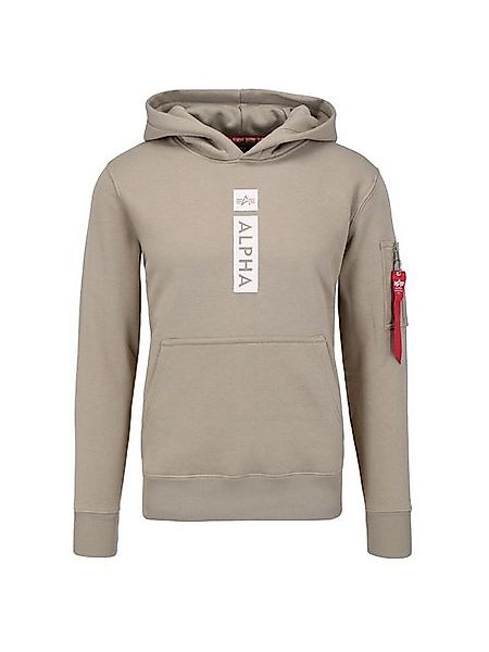 Alpha Industries  Sweatshirt Alpha Puff Print Hoodie - vintage sand günstig online kaufen