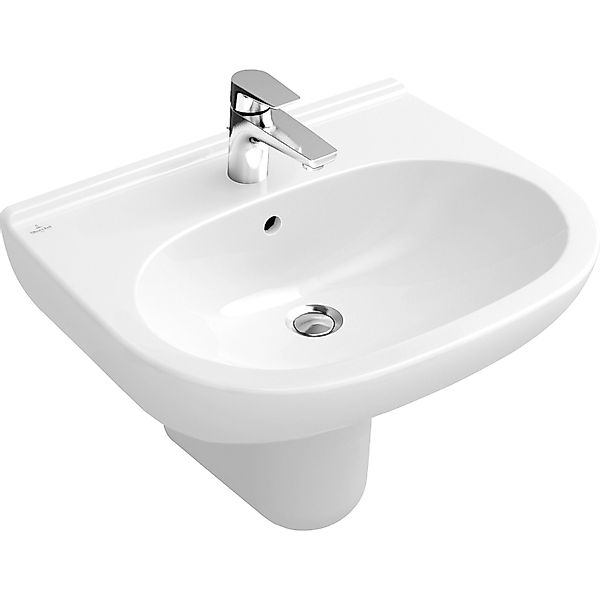 Villeroy & Boch Waschbecken O.Novo 65 cm Alpinweiß CeramicPlus günstig online kaufen