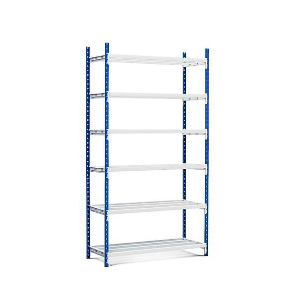 PROREGAL Fachbodenregal Maximus Pro HxBxT 240 x 100 x 40 cm 6 Ebenen Offene günstig online kaufen