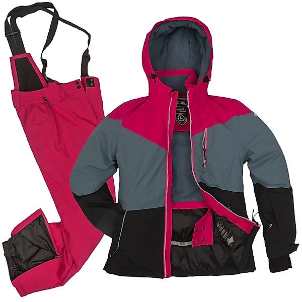 Killtec Skianzug Damen Skijacke blau-grau + günstig online kaufen