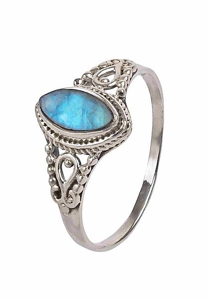 mantraroma Silberring MERANDAL aus 925 Silber mit Labradorit (Ring mit Schm günstig online kaufen