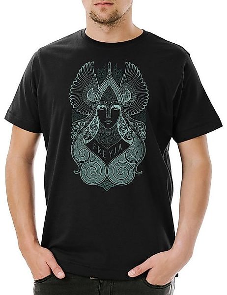 Urban Backwoods Print-Shirt Freyja II Herren T-Shirt Freia Fenris Walhalla günstig online kaufen