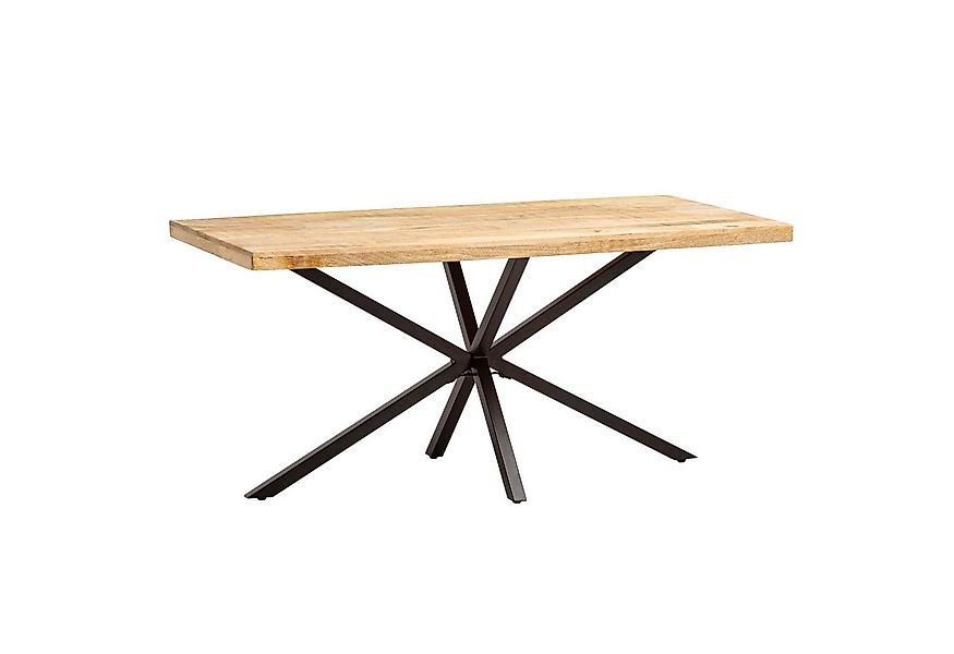 FINEBUY Esstisch Esszimmertisch Mango Massivholz Esstisch Küchentisch Indus günstig online kaufen