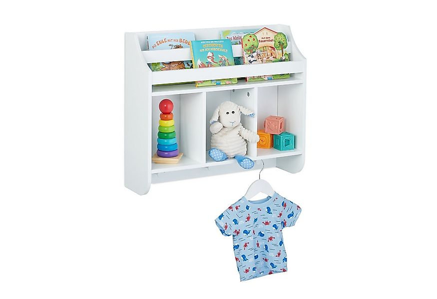 relaxdays Kinderregal mit 5 Fäch günstig online kaufen