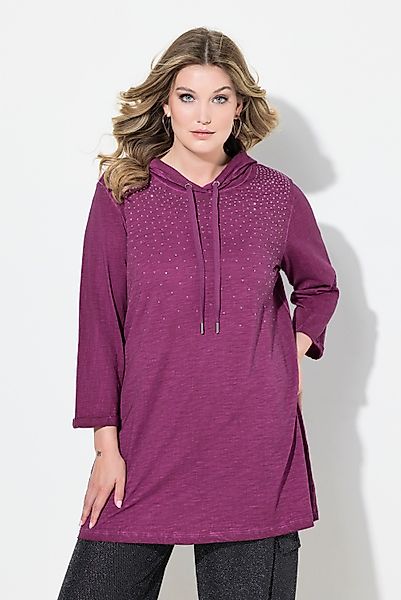 MIAMODA T-Shirt T-Shirt A-Linie ColdDyed Strass-Verlauf günstig online kaufen