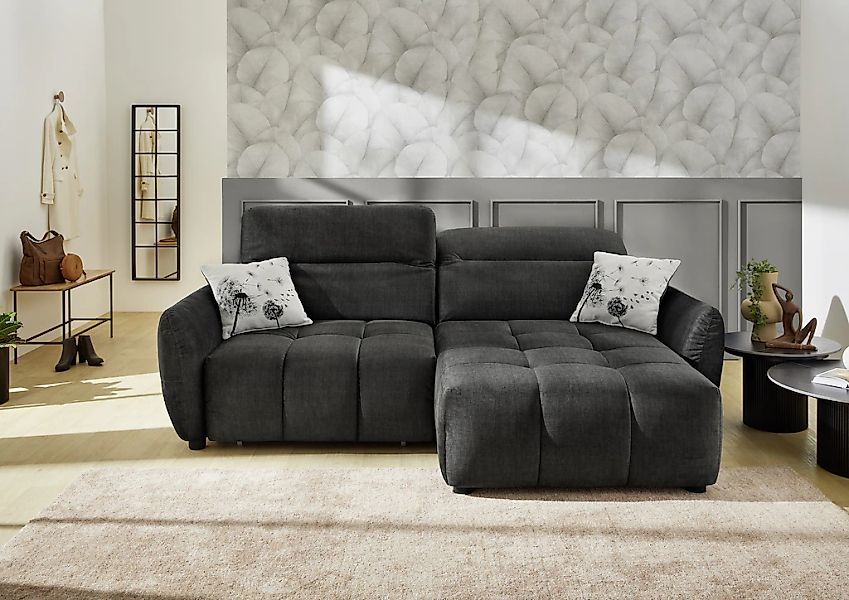 Jockenhöfer Gruppe Ecksofa "Zoom, L-Form, 140kg Belastbarkeit je Sitzplatz" günstig online kaufen