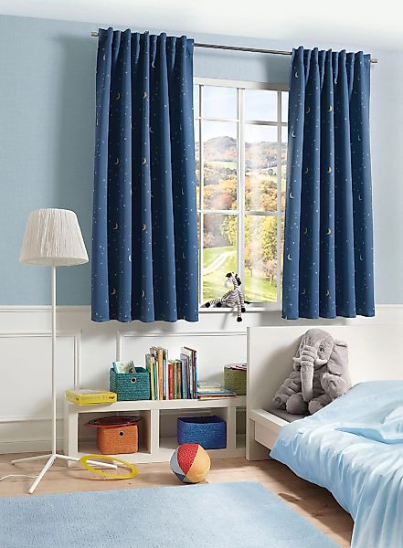 Vision S Vorhang "NIKOLA" Multifunktionsband 1 Stk. tlg. HxB: 175x140 günstig online kaufen