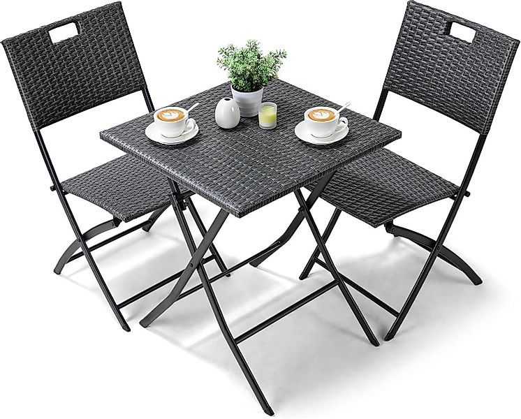 TLGREEN Balkonset Gartentisch- und Stuhlset, Gartenmöbel günstig online kaufen