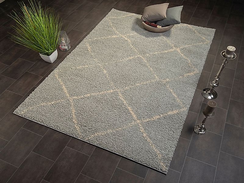 OCI DIE TEPPICHMARKE Hochflor-Teppich »Stockholm«, rechteckig, 30 mm Höhe, günstig online kaufen