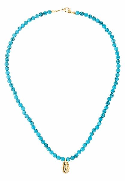Gemshine Kette mit Anhänger Türkis Kauri günstig online kaufen