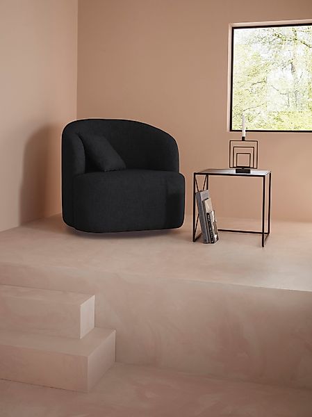 LeGer Home by Lena Gercke Drehsessel "Dilara Sessel" gerundete Rückenlehne günstig online kaufen