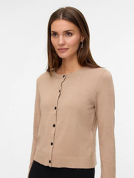 Vero Moda Strickjacke VMVICKY LS O-NECK BUTTON CARDIGAN NOOS günstig online kaufen