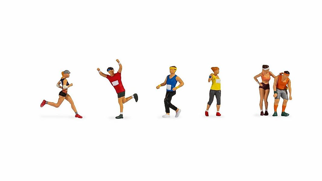 NOCH Dekofigur Marathonläufer Figurenset, mit bewegten Lauf-Figur günstig online kaufen