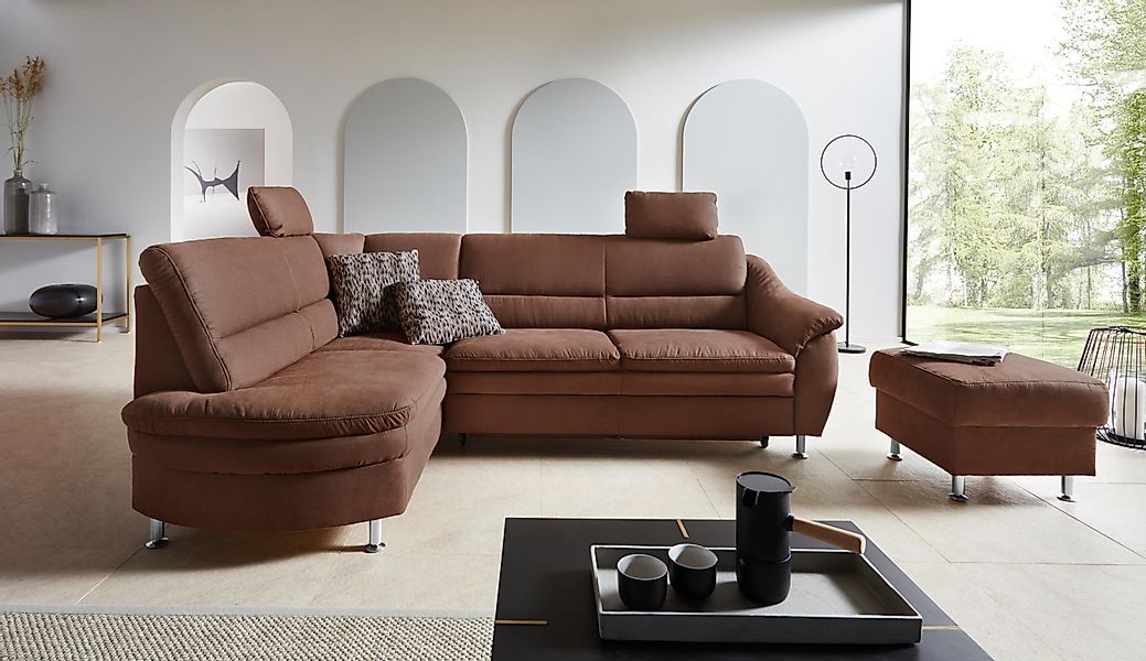 Places of Style Ecksofa Cardoso L-Form, günstig online kaufen