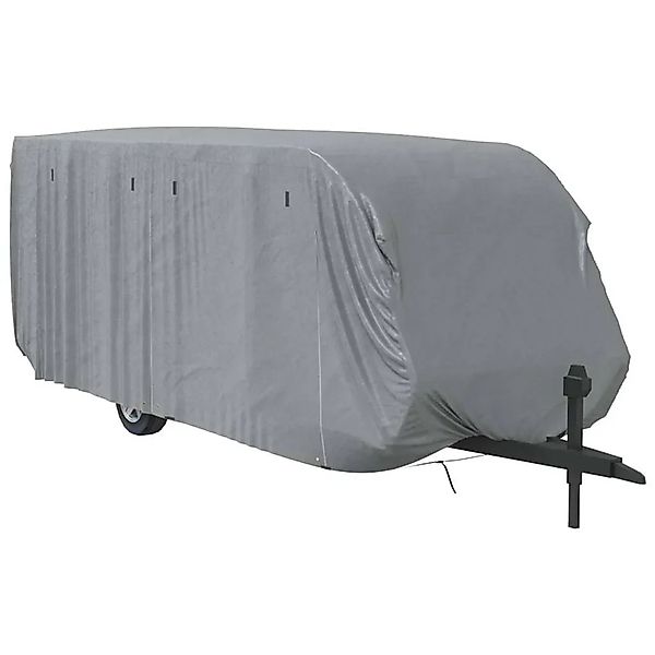 vidaXL Schutzhülle für Wohnwagen Grau 732x250x220 cm Vliesstoff 2160423 günstig online kaufen