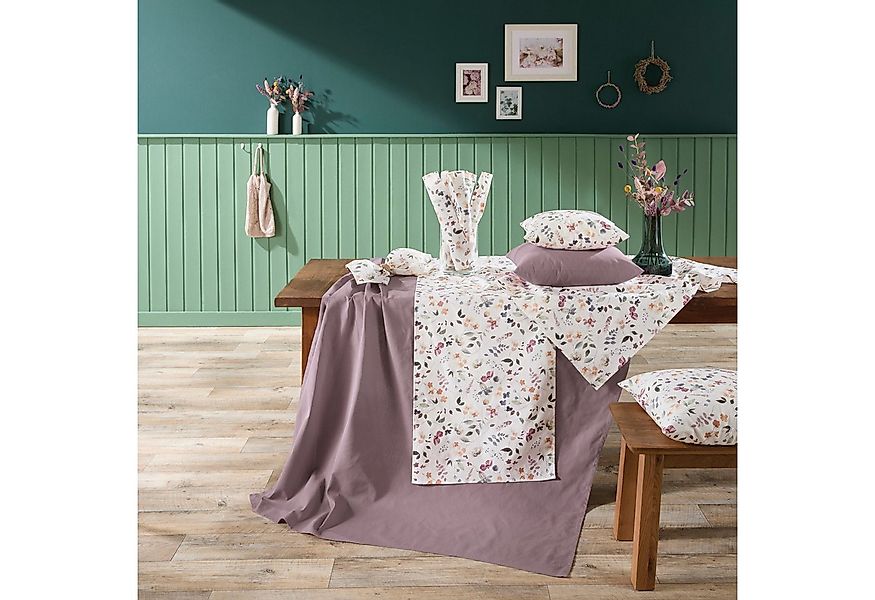 REDBEST Tischdecke Tischläufer, Baumwolle Blumen günstig online kaufen