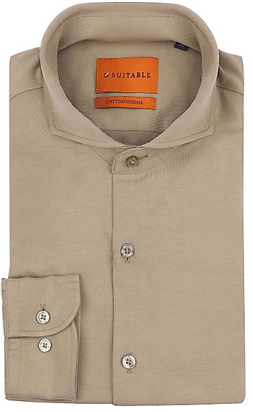 Suitable Sorona Hemd Beige - Größe 41 günstig online kaufen