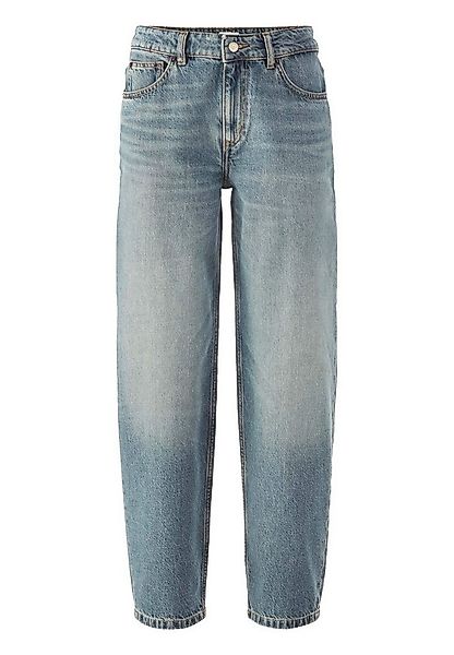 Hessnatur Bequeme Jeans ´High Rise Barrel Leg aus reinem Bio-Denim (1-tlg) günstig online kaufen