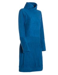 Vishes Ballonkleid Warmes Fleece Winterkleid Ballonkleid günstig online kaufen