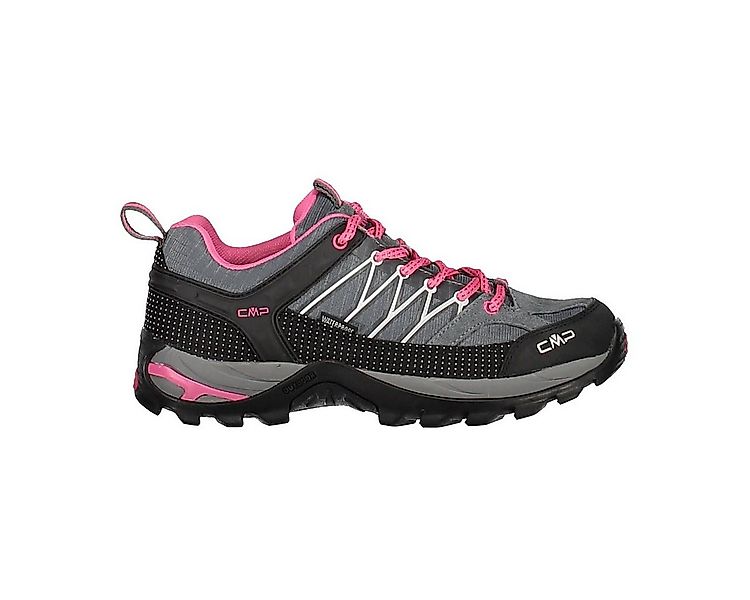 CMP Rigel Low WP (Trekking, wasserdicht) grau/fuchsia Damen Wanderschuh günstig online kaufen