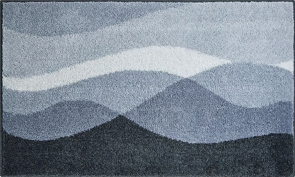 Grund Badematte "Hills" Höhe 20 mm rutschhemmend beschichtet fußbodenheizun günstig online kaufen