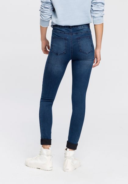 Arizona Skinny-fit-Jeans "Ultra Stretch" extra-enger Beinschnitt, hohe Leib günstig online kaufen